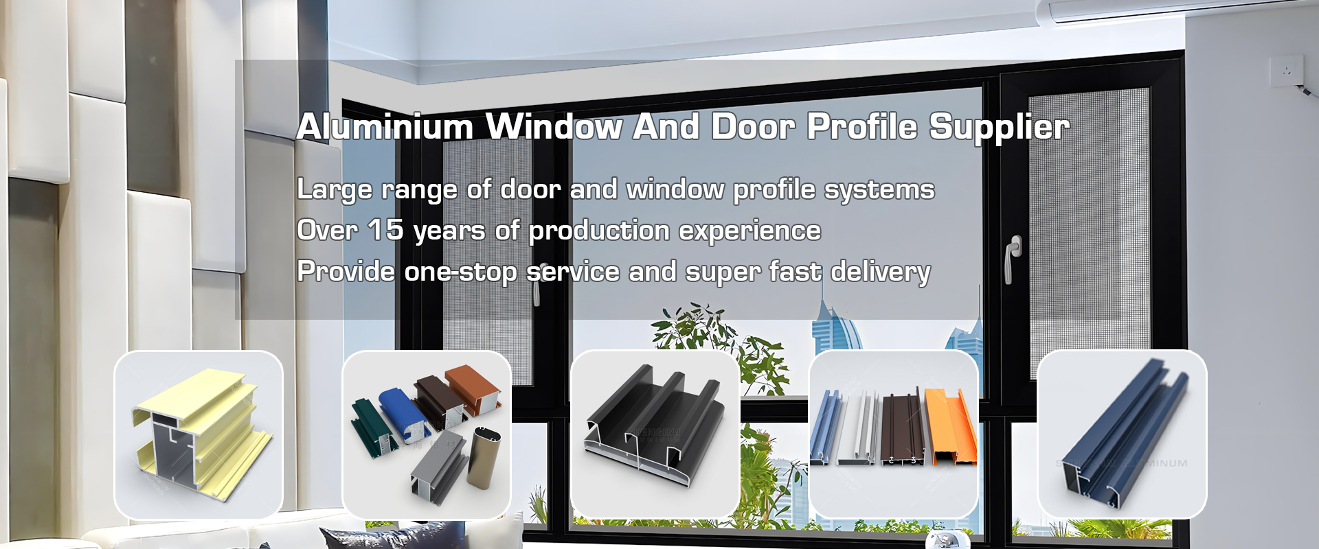 Aluminum Window and door profiles